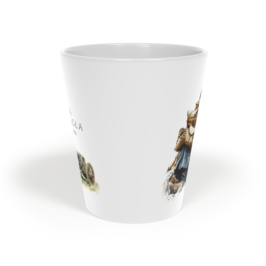 Polish Independence Day Latte Mug 12oz | “Independent Poland” Design | Polska Niepodległa 11 listopada | Dzien Niepodleglosci | Patriotic Polish Coffee Cup | Polish Canadian Heritage Gift