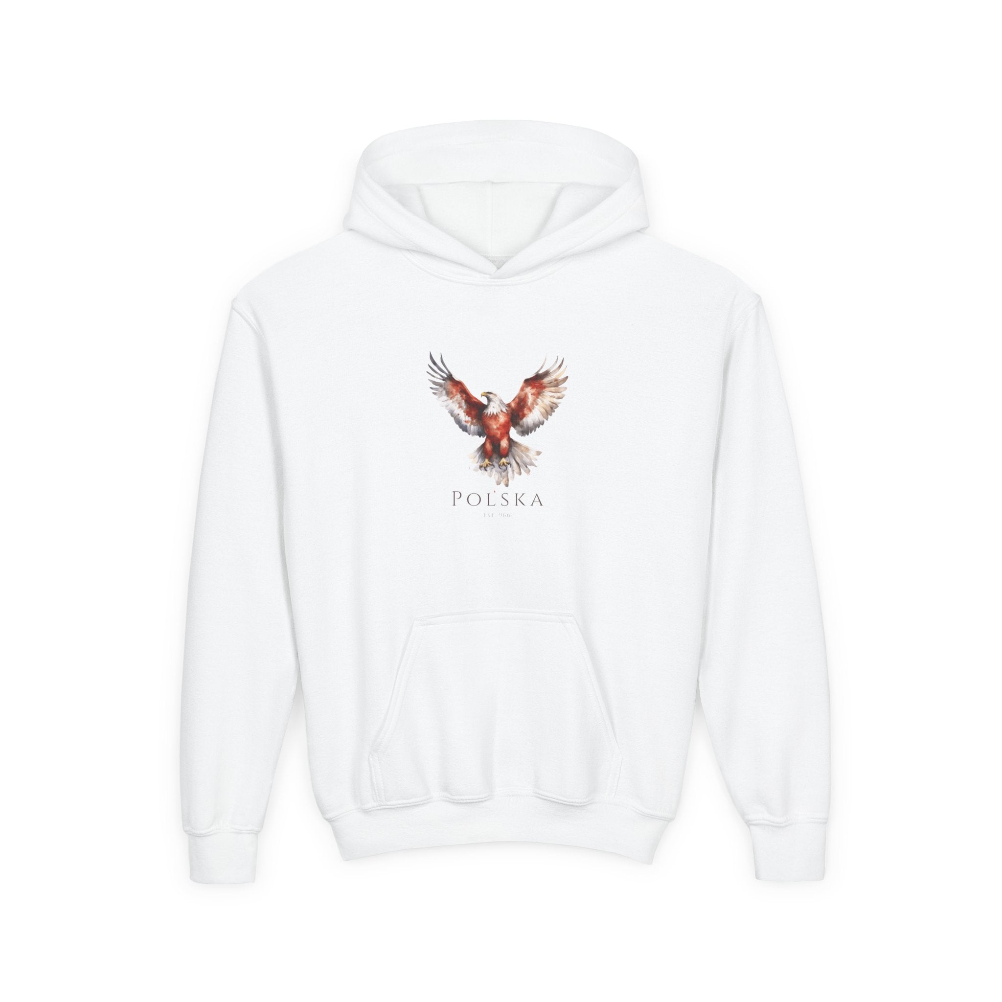 Polish Eagle Kids Hoodie | Polska Orzel | Polish Pride Hoodie for Kids | Patriotic Polish Gift | Polish Identity Hoodie | Little Pole