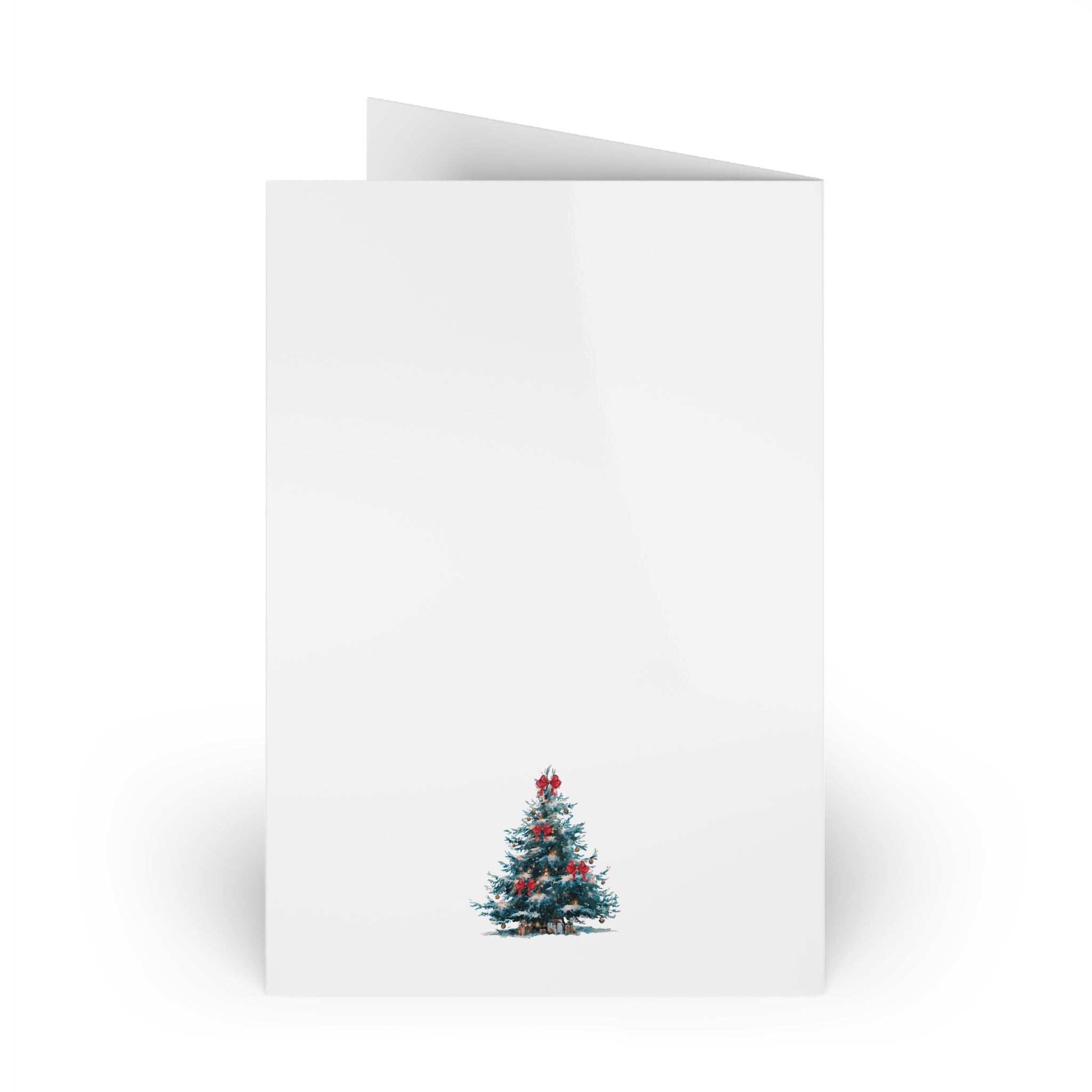 Polish Christmas Greeting Card – Christmas Door Entry (Polish: Magicznego Bożego Narodzenia)
