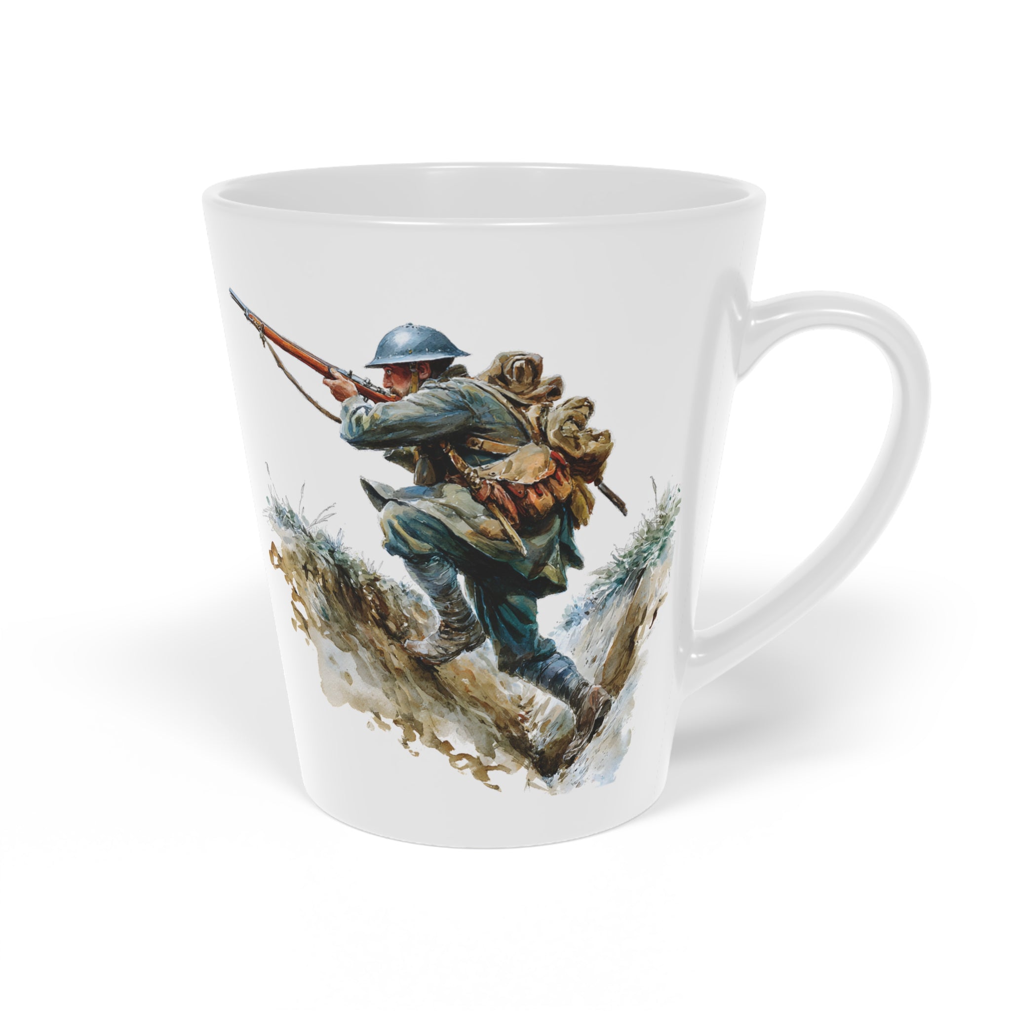 Polish Independence Day Latte Mug 12oz | “We Remember” Design | Pamietamy 11 listopada | Dzien Niepodleglosci | Patriotic Polish Coffee Cup | Polish Canadian Heritage Gift