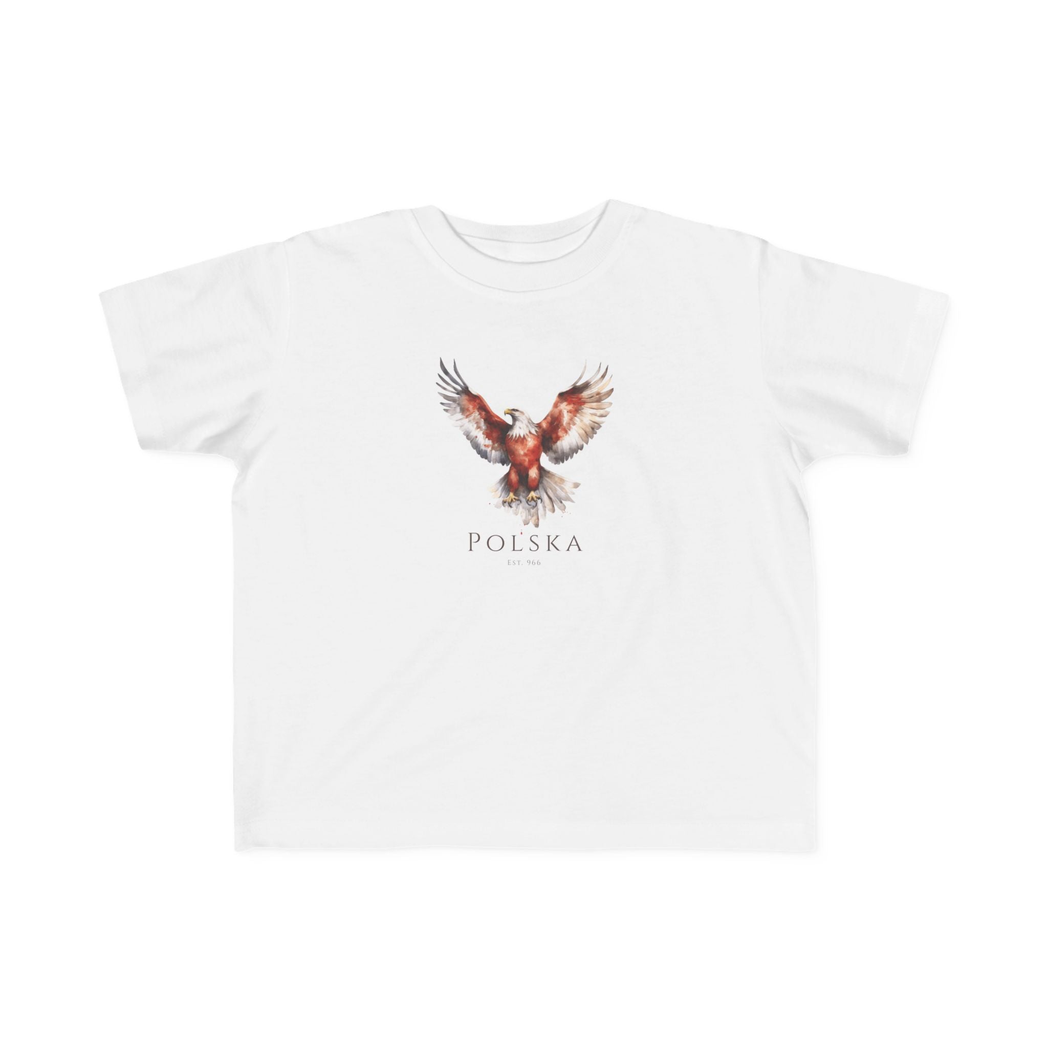 Polish Eagle Toddler T-Shirt | Polska Orzel | Polish Pride Tee for Toddlers | Patriotic Polish Gift | Polish Identity Tee | Little Pole