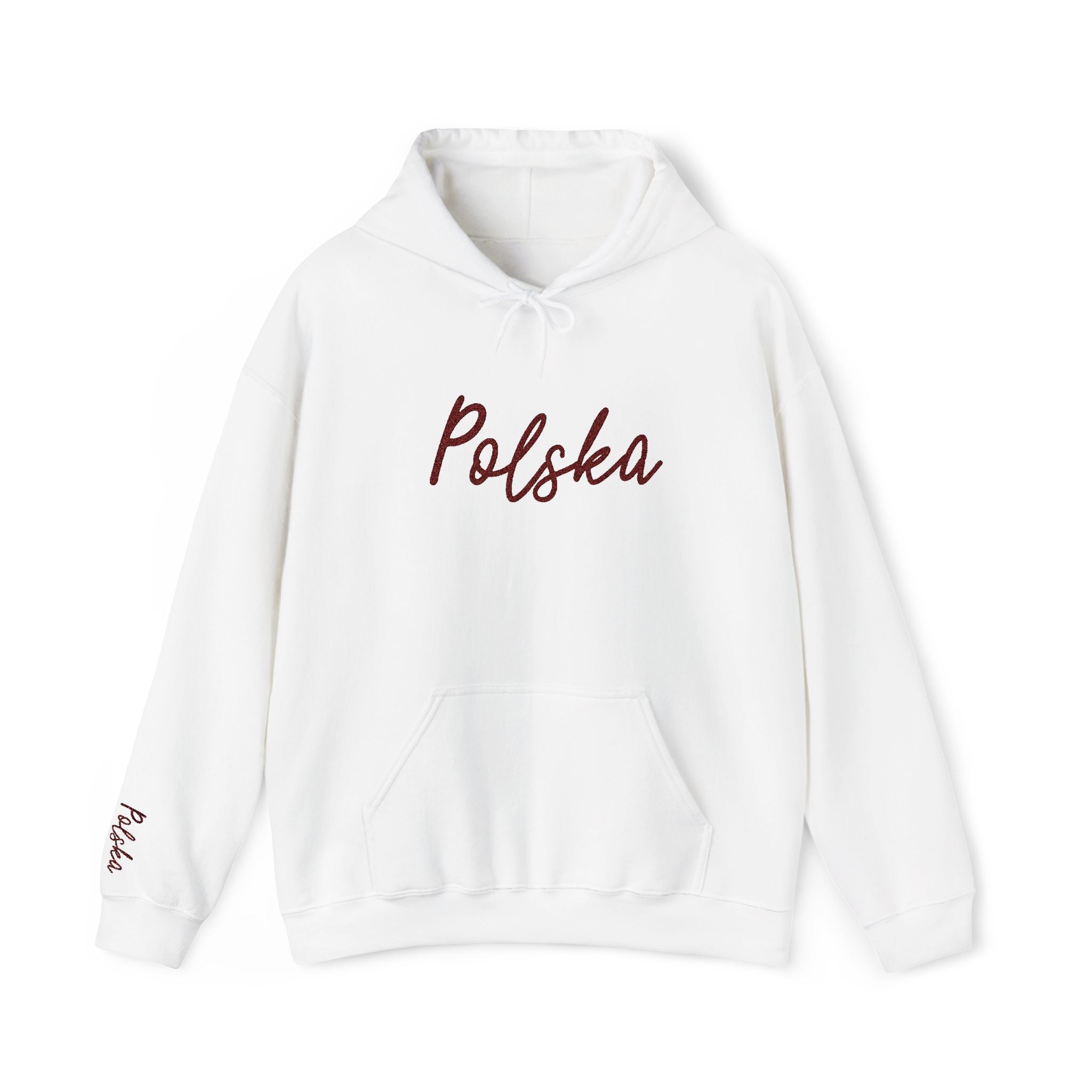 Polska Embroidery Heavy Cotton Heritage Hoodie